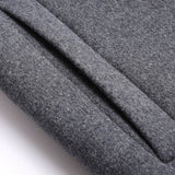 Removable Hooded Wool Overcoat