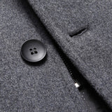 Removable Hooded Wool Overcoat