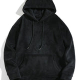 Cozy Teddy Fleece Hoodie with Ear Details