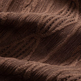Geometric Jacquard Cuban Shirt with Linen-Cotton Blend Shorts