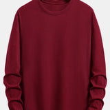 Set of 5 Essential Long Sleeve Cotton T-Shirts