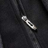 Removable Hooded Wool Overcoat
