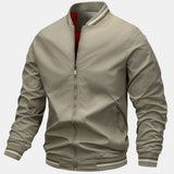 Zippered Bomber Jacket