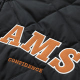 Dual-Function Quilted Hooded Baseball Jacket