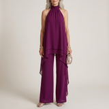 Giorgia™ | Elegantiškas komplektas su halter iškirpte