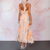 Esther – akvarelės rašto suknelė
