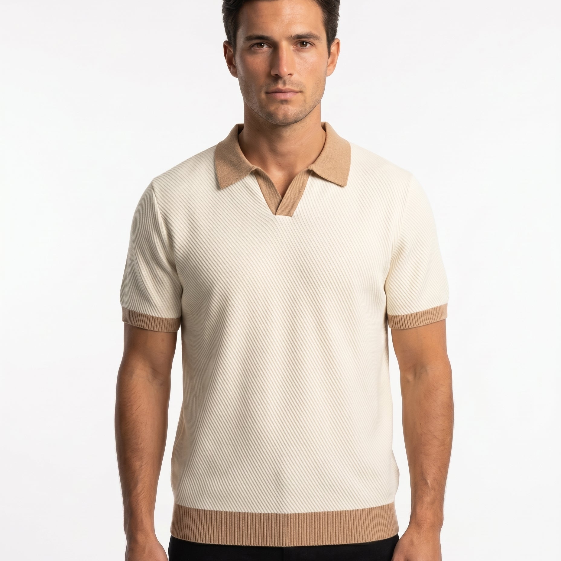 Domas™ | Kurortinis megztas polo