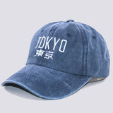 Tokijo Vintage Kepurė - Mėlyna